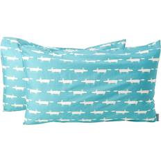 Scion Mr Fox Pillow Case Blue (74x48cm)