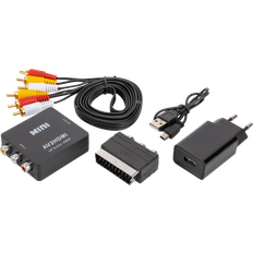 Scart hdmi converter Vandenberg Scart - HDMI Converter Adapter Box