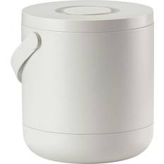 Circular Trash Can 15L Warm Gray