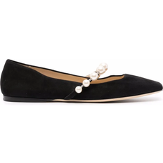 Leather Ballerinas Jimmy Choo Ade - Black/White