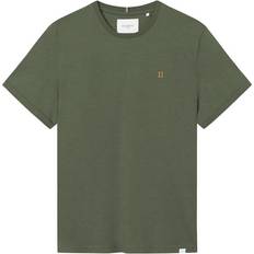 Les Deux Norregaard T-shirt - Olive Night/Orange