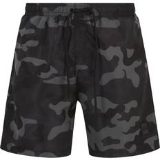 Urban Classics Camo Swim Shorts - Dark Camo