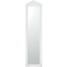 Vita Golvspeglar [en.casa] Arezzo White Golvspegel 40x160cm