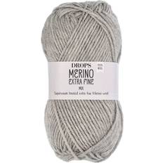 Drops design merino extra fine Drops Design Merino Extra Fine Mix Light Grey 105m