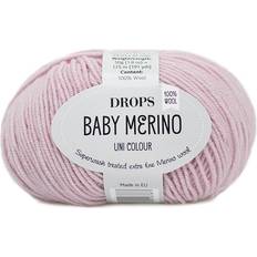 Drops Design Baby Merino Uni Colour Powder Pink 175m