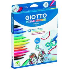 Giotto Decor Textile Markers 12 Pack