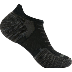 Thorlos Experia Techfit Light Cushion No-Show Tab Rocket Grip Socks - Black Solid