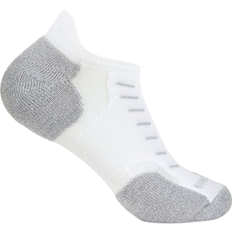 Thorlos Experia Techfit Light Cushion No-Show Tab Rocket Grip Socks - White
