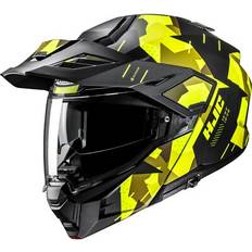 HJC Motorcykelhjälmar HJC I80 Roki Adventurehjälm - Svart/GulM