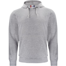 Clique Basic Hoodie Unisex - Grey Melange