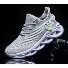 Running Shoes Temu Breathable Road Running Shoes Lightweight Md Sole - Black