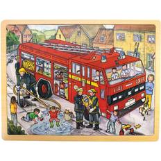 Bigjigs Fire Engine 24 Pieces