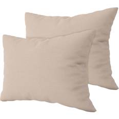 Belledorm Brushed Cotton Pillow Case Beige (27x20cm)