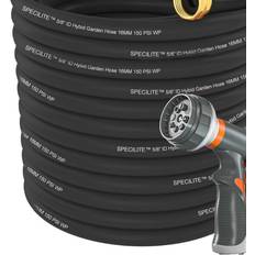 Heavy Duty Garden Hose 200 ft Black