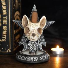 Incenses Ouija Cat Backflow Incense Burner Black