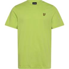 Lyle & Scott Ventilerande T-shirts Lyle & Scott Men's Plain T-Shirt Vibrant Kiwi