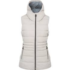 Paljetter Ytterkläder Dare 2b Womens Ladies Reputable Padded Gilet - White
