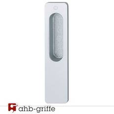 Zieh- & Schiebetürgriffe Hoppe Hebeschiebetürmuschel Omega Außen Eckig Aluminium Silber Eloxiert 34 x 150 mm