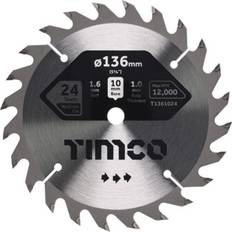 Power Saws Timco Handheld Cordless Circular Saw Blade 165 x 20 x 40T