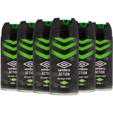 Body Spray Action Green Pack 6