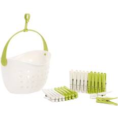 Clothespins Ecolux Peg Caddy 20 Pegs