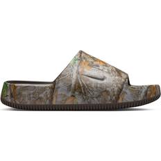 Nike Multicoloured Slippers & Sandals Nike Calm RealTree Slide Sandal Multicolor Camo Print - Baroque Brown