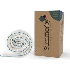 Summerby Sleep King Size Memory Foam Topper 150 x 200 cm Mattress Cover