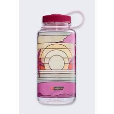 Multicoloured Water Bottles Nalgene 32oz Wide Mouth Stained Glass Print Bottles Water Bottle