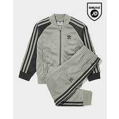 Boys - Grey Tracksuits adidas Originals SST Colour Block Tracksuit Kids - Grey