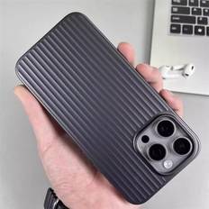 Natural Titanium Grating Stripe Phone Case