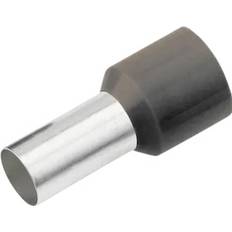 Cimco Ferrule 1.5 mm Partially Insulated Black 100 pcs