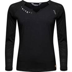 Gang & Vandring - Sort Skjorter Chillaz Kalnik Longsleeve Damer - Sort