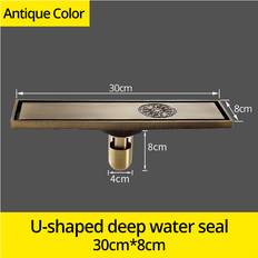 Plumbing Maxpower Antique 8054F-U Euro Brass Floor Drain Cover