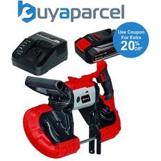 Power Saws Einhell Power X-Change 18V TE-MB 18 127 Cordless Band Saw Kit