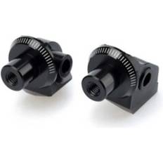 Puig Footpeg Adaptors Fixed Footrests BMW F850 GS Adventure - Black