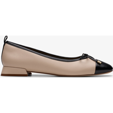 Beige Ballerinas Clarks Ubree 15 Poppy Sand Combination Ballerina - Beige