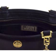 Versace Tasker Versace Textile Makeup Bag - Black