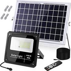 Ikuby Solar Flood Lights Outdoor Garden Dusk to Dawn 350 x 250 mm Ground Lighting