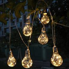 Perfet Copper Wire Bulb Lights 4M 10LEDs String Light