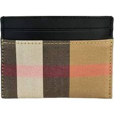Burberry Wallets & Key Holders Burberry Check Canvas Leather Card Case - NEW