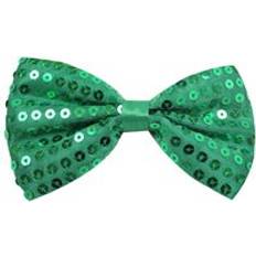 Bow Ties on sale I Love Fancy Dress Sequin Bow Tie 6 Pack - Green