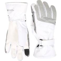 Breathable - Women Gloves Mountain warehouse Womens Glide Waterproof Ski Gloves - White