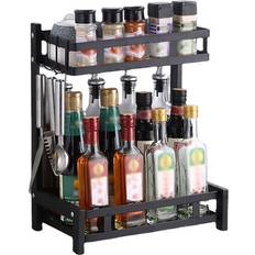 Spice Racks Greenzech 2 Tiers Kitchen Storage Organizer Spice Rack