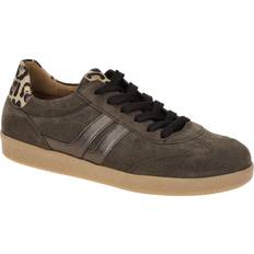 Gabor Dame Sneakers Gabor West Women's Trainers - Brown Suede/Natural