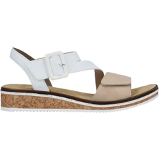 Rieker Sandalen Met Riem - Beige