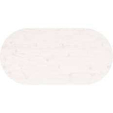 vidaXL 824366 White Table Top 110cm