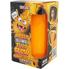 Slim Tuban Jiggly Fluo Glow Slime 430g Orange