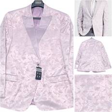 Men - Pink Blazers Alfani Mens Slim Fit Sport Coat Blazer - Blue