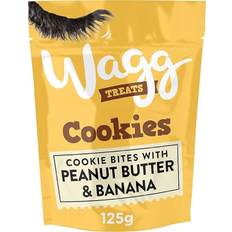Wagg Cookie Bites Peanut Butter & Banana Dog Treats 125g
