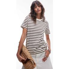 T-Shirt Multi - Brown/White